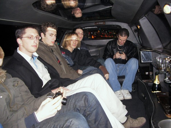 Webmasters In The Limo