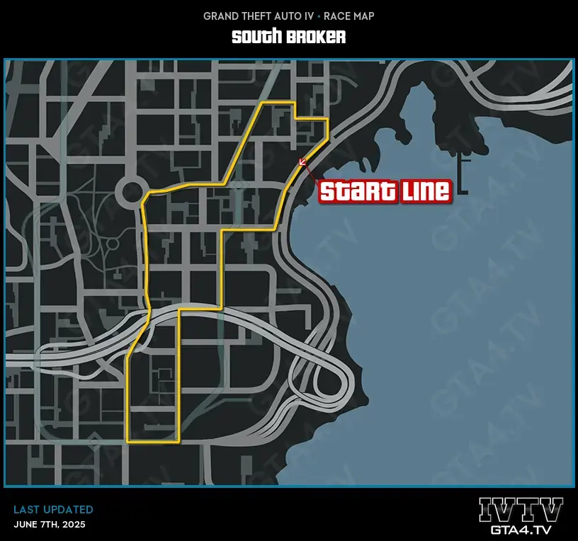GTA IV South Broker Map