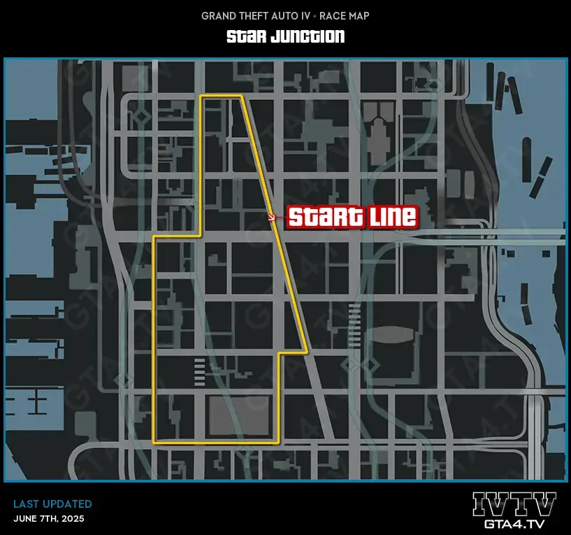 GTA IV Star Junction Map