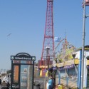 The historic Coney Island Parachute Drop | Views: 2424