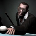 Niko playing pool. | Views: 2291