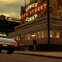 Niko drives past the 69th street diner as a man walks out. | Views: 2990